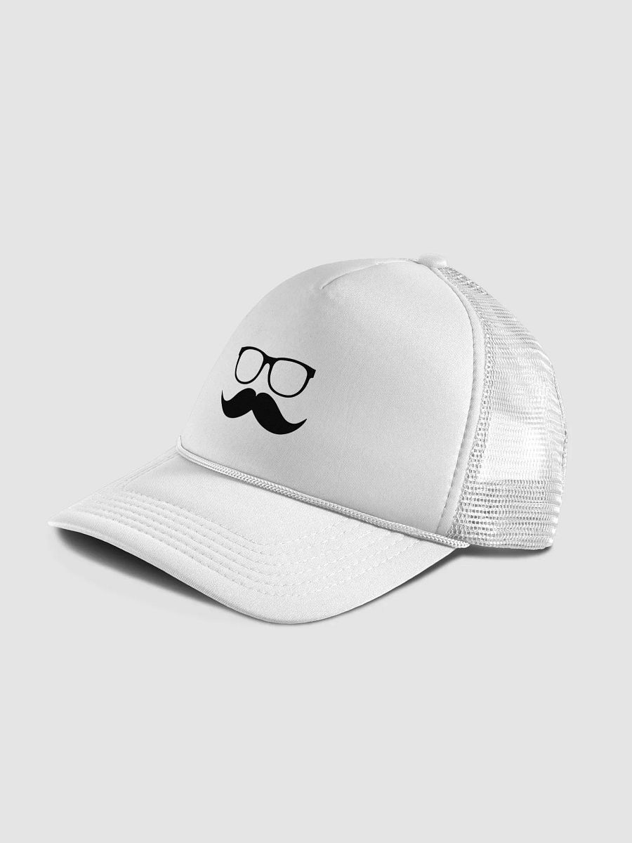 Black Moofstache Truckers hat product image (20)