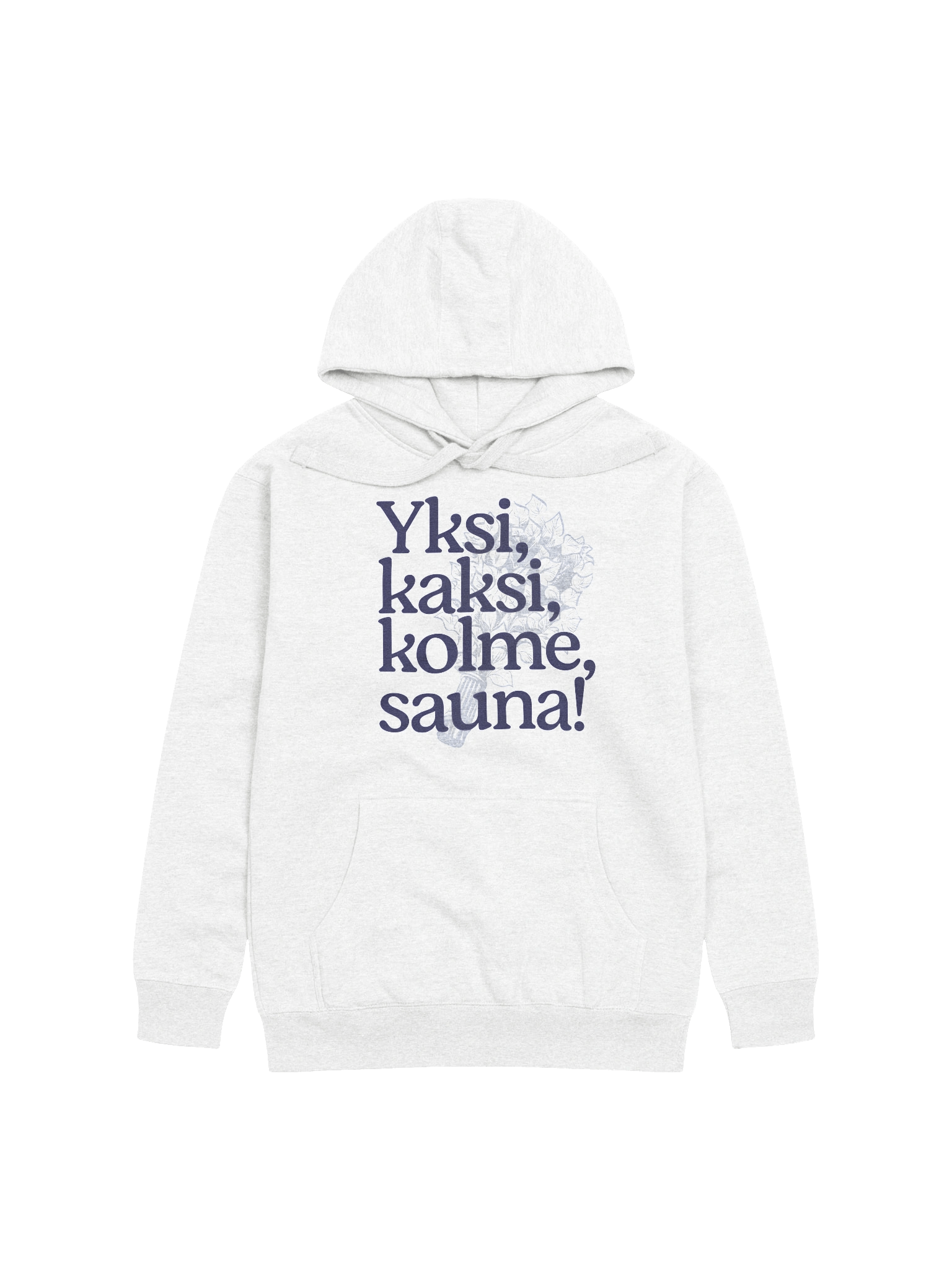 Yksi, kaksi, kolme, sauna! - Unisex Huppari product image (1)