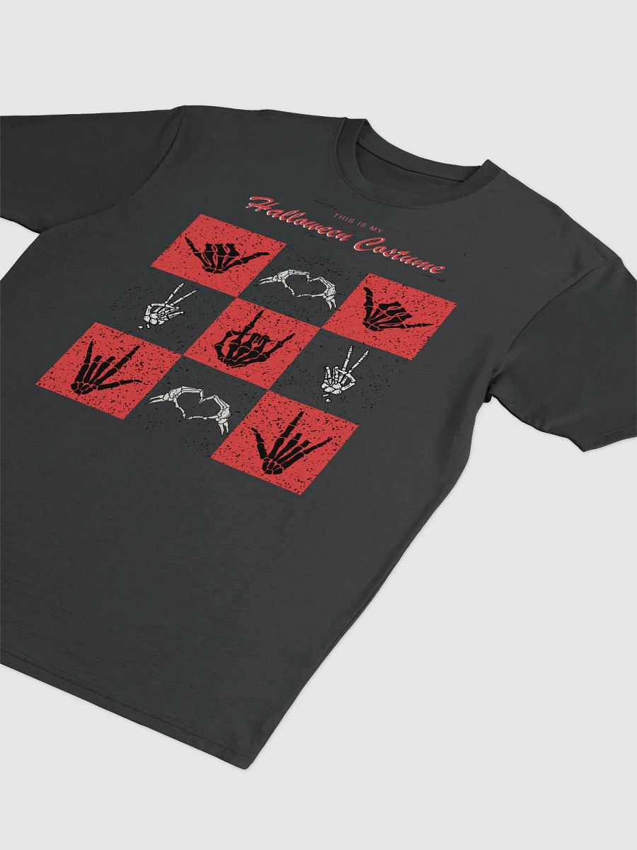 Skeletal Gestures Halloween Tee product image (3)