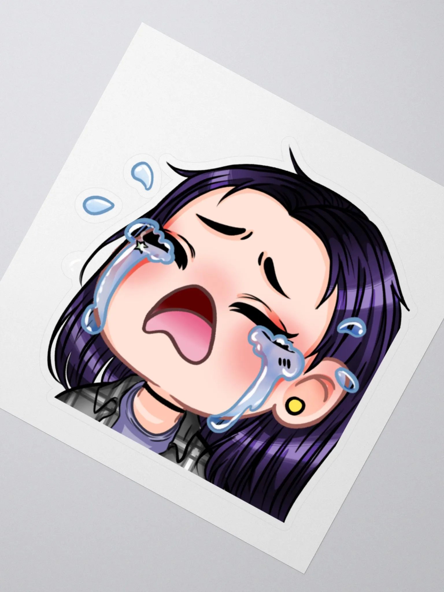Sad -sticker product image (4)