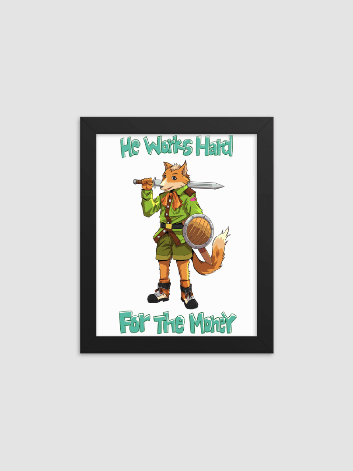 [BigSquishGaming] Gengen Framed High-Quality Matte Poster product image (1)