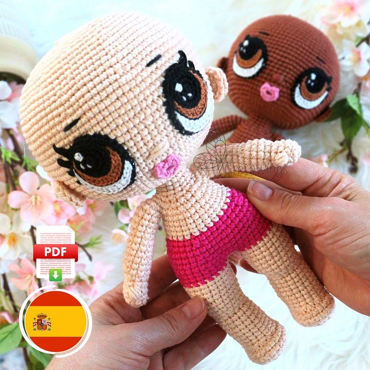 Patrón de Cuerpo Base de Amigurumi para Muñecas LoL (Descarga Digital) product image (1)