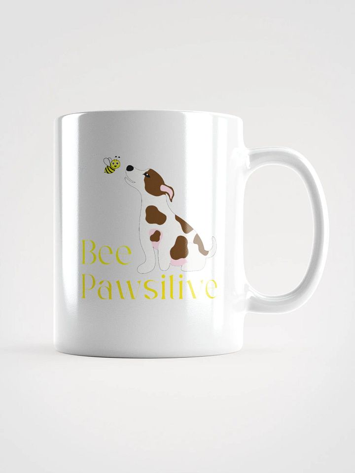 Bee Pawsitive Dog Lover Coffee Mug product image (1)