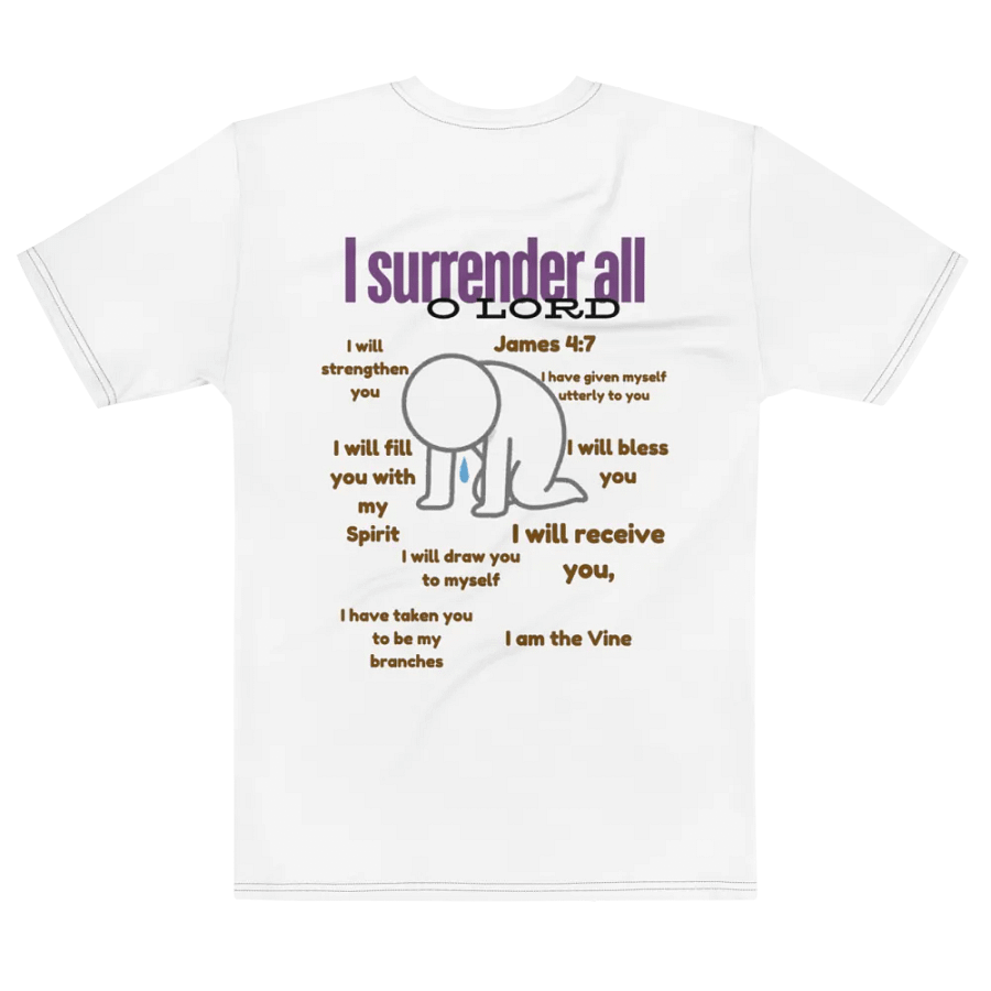 I surrender all to jesus Crew Neck T-Shirt product image (4)