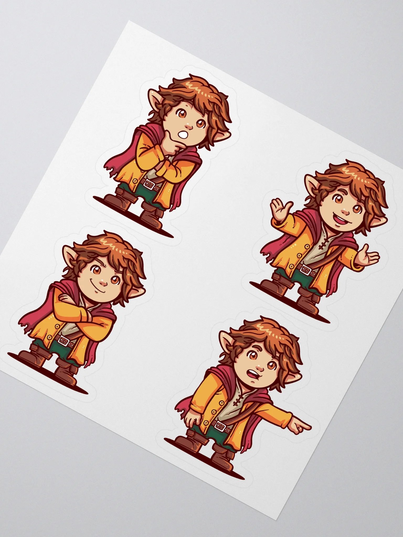 Fact Or Fantasy Gibby Sticker Pack | 4 Designs! product image (2)