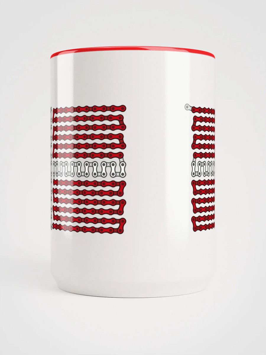 Denmark Bike Chain Flag Coffee Mug product image (5)