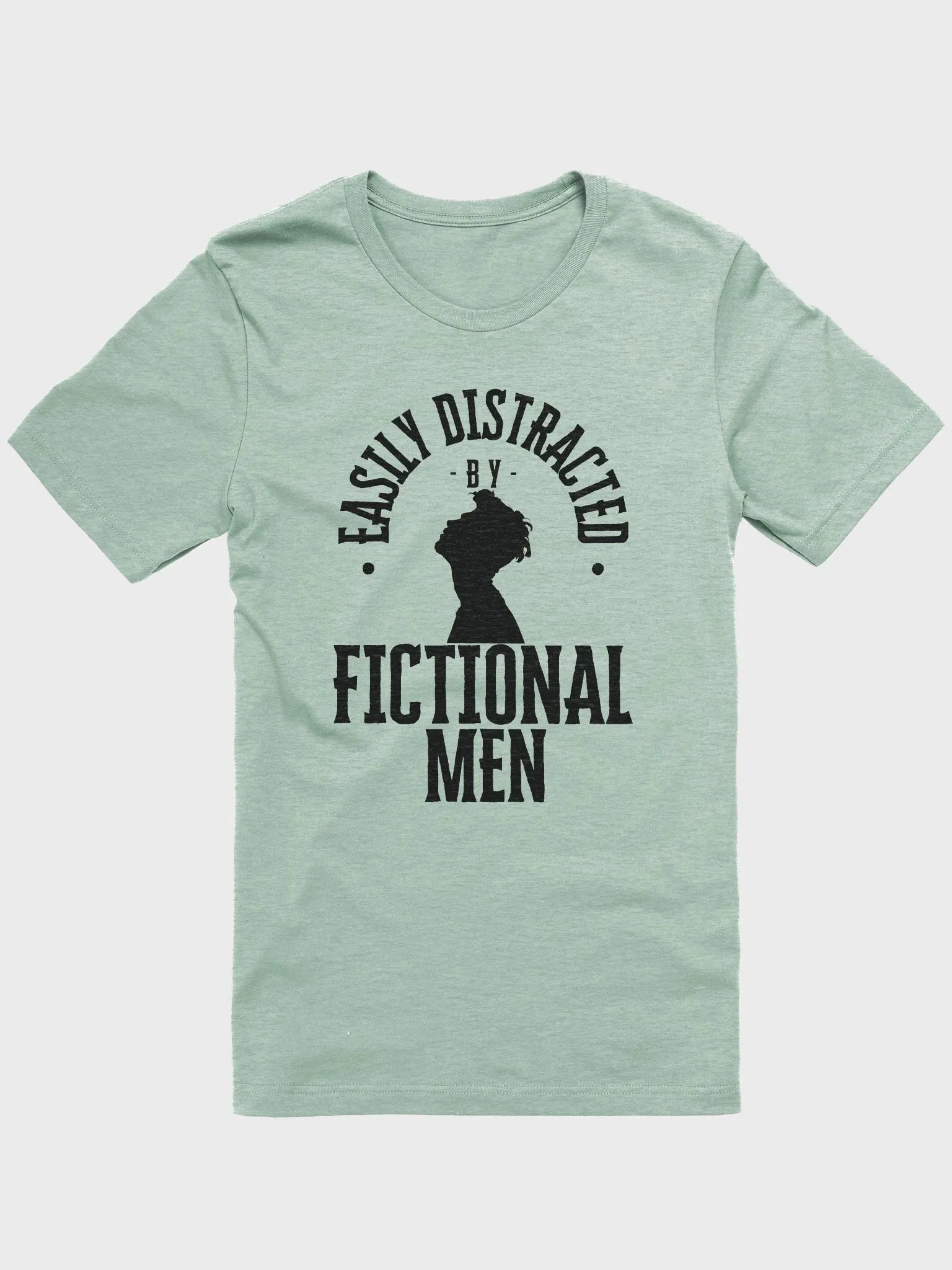 Easily Distracted Fictional Men shirt Black product image (5)