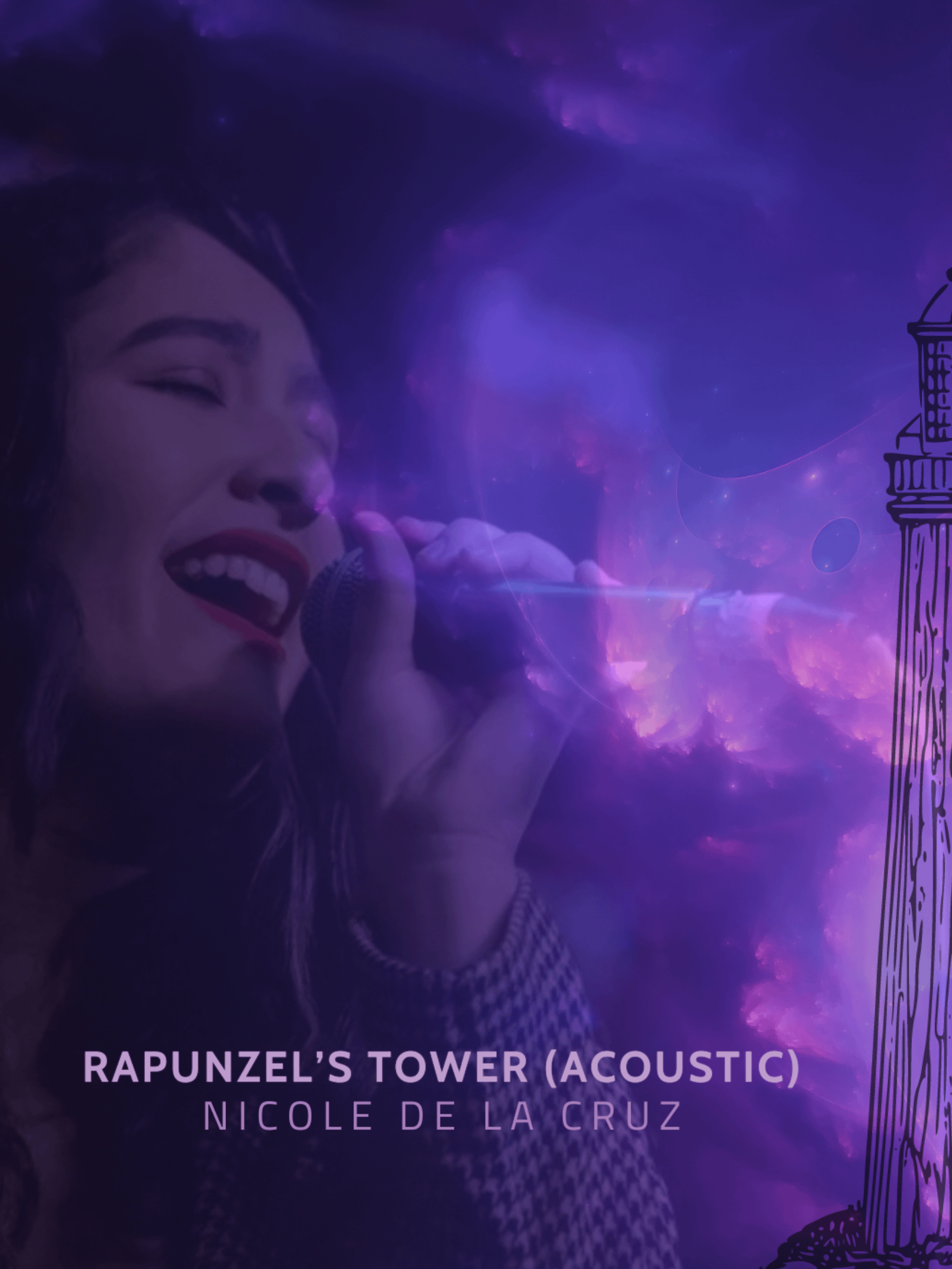 Rapunzel's Tower T-Shirt BUNDLE (The Song of Poetry AND MP3 SONG) product image (8)