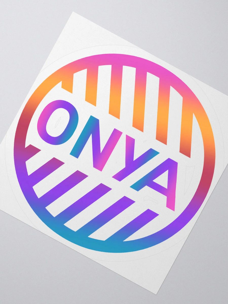 Retro ONYA Sticker product image (3)