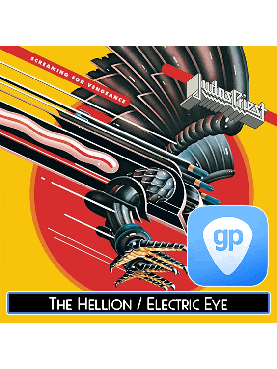 The Hellion / Electric Eye PDF TAB + Backing Track MP3 product image (1)