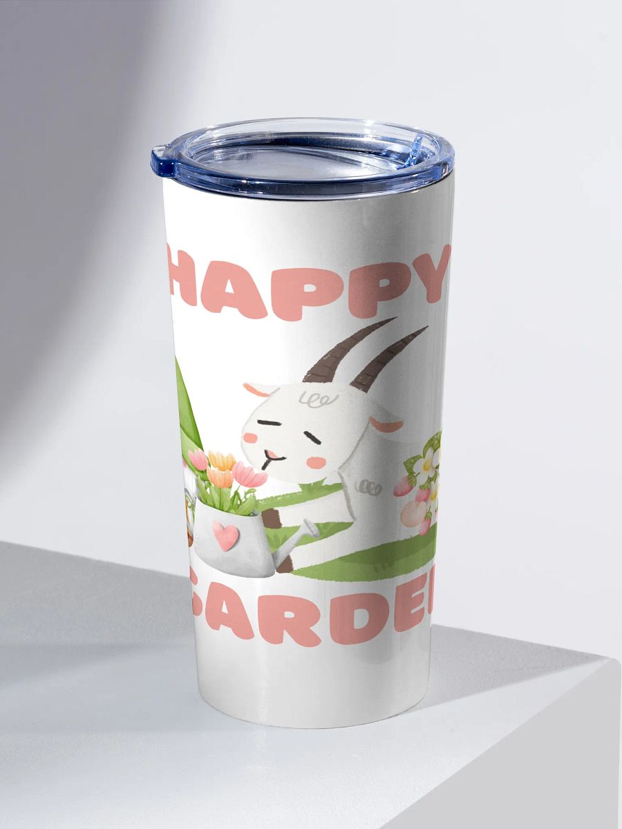 Gnome and Goat Happy Garden Tumbler product image (2)