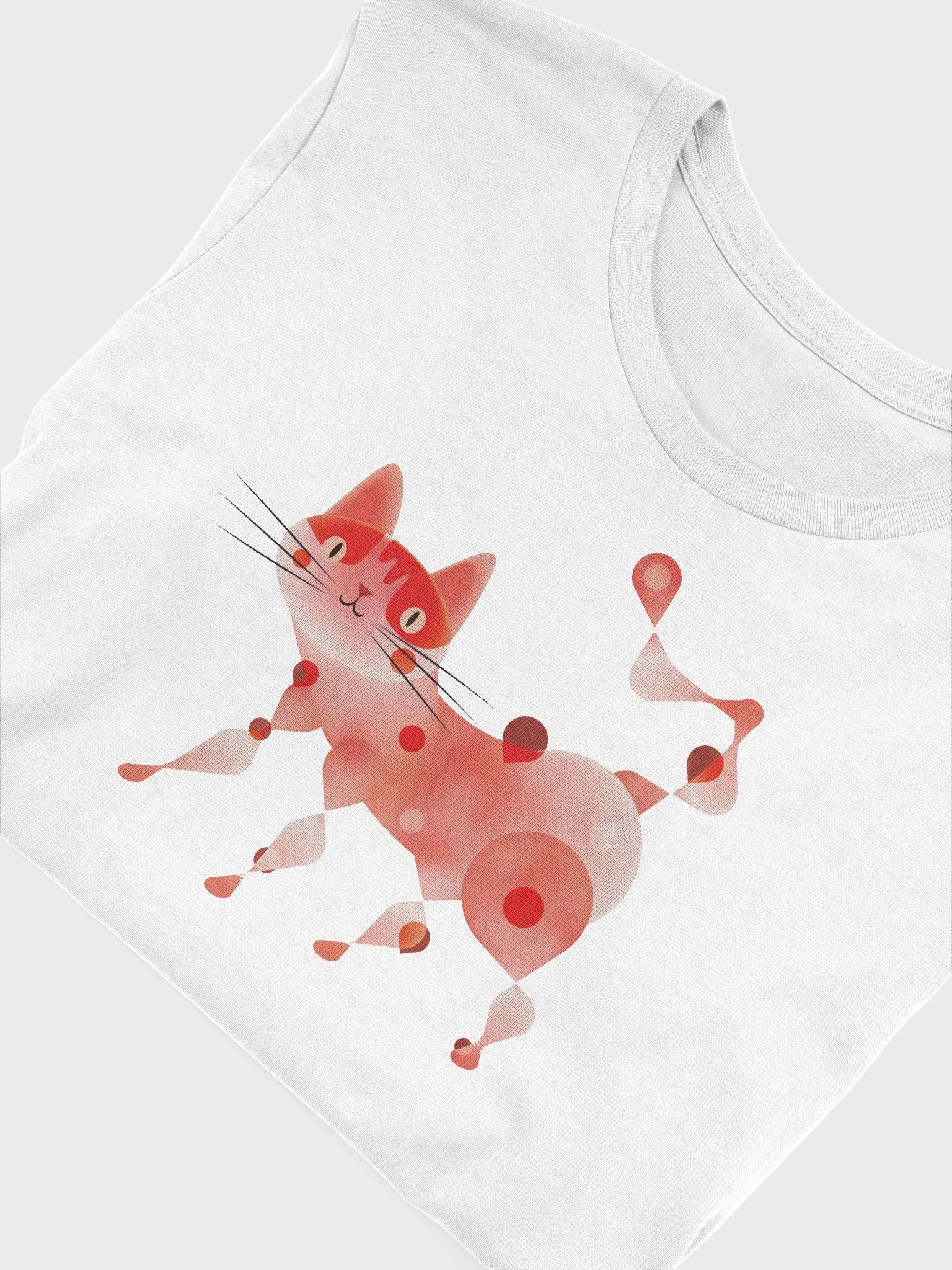 Polka Dots Lightweight Unisex T-Shirt product image (4)