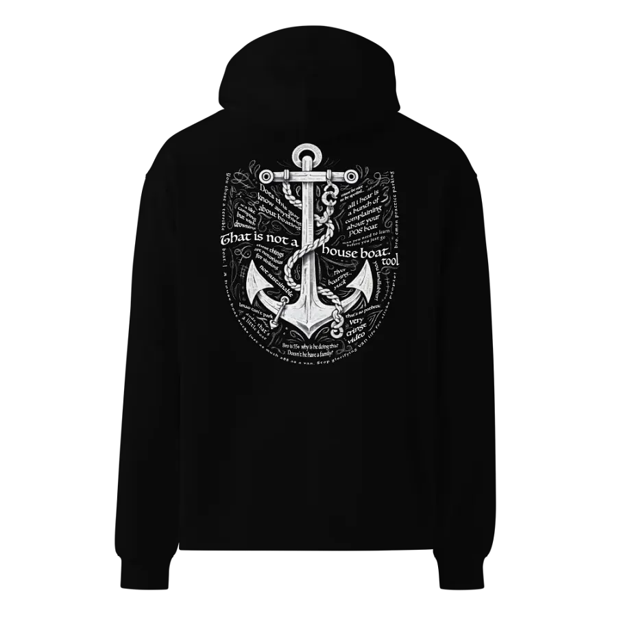 Anchored in criticism Hoodie - (Dark Colors) product image (3)