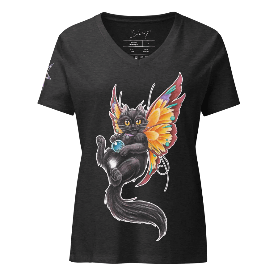 Faery Cat - SFA V-Neck Tee product image (3)