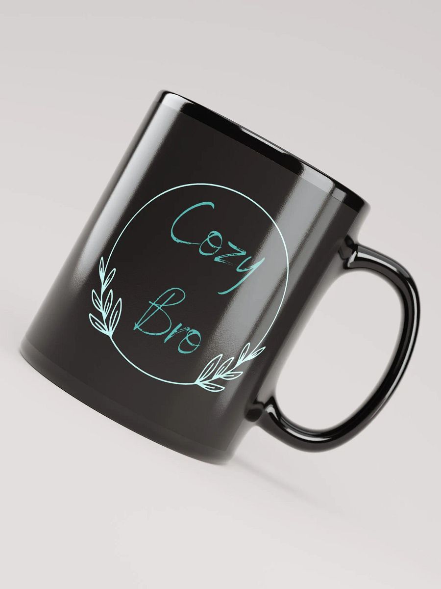 Cozy Bro Black Glossy Mug product image (8)
