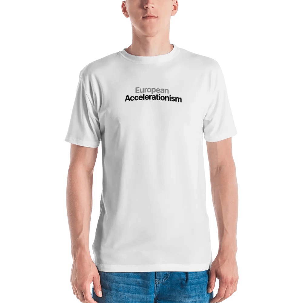 European Acceleration White T-Shirt product image (12)