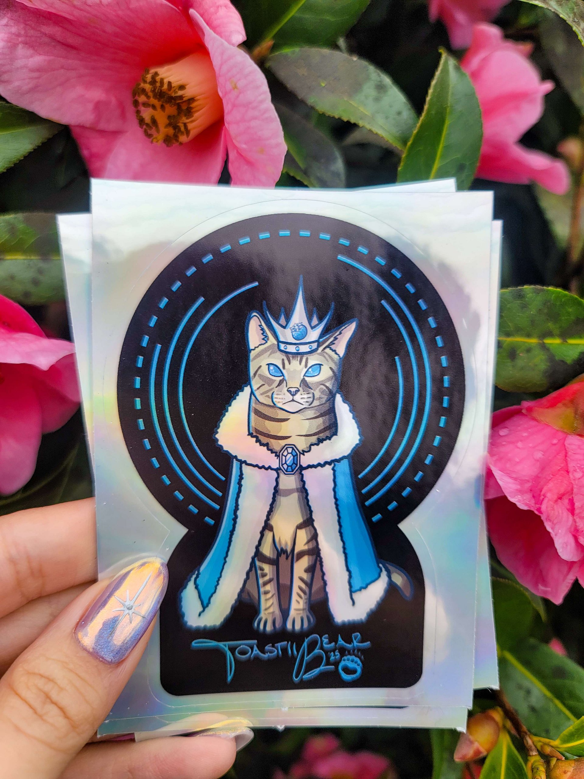 The Gremlin King - Frostberry Holo Sticker product image (1)