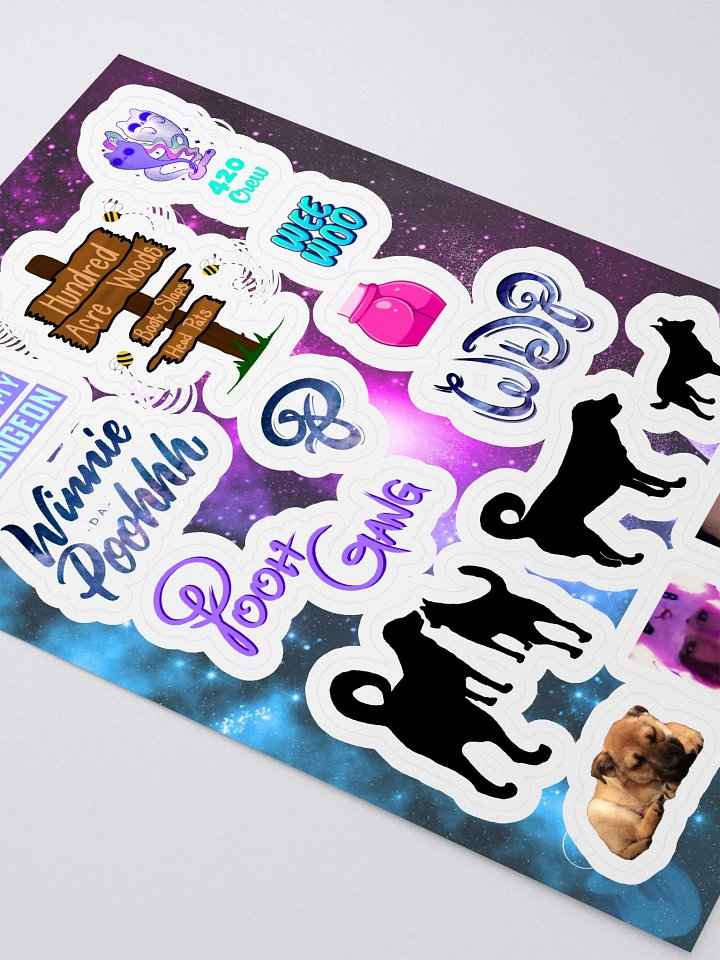 Pooh Gang Sticker Sheet product image (2)