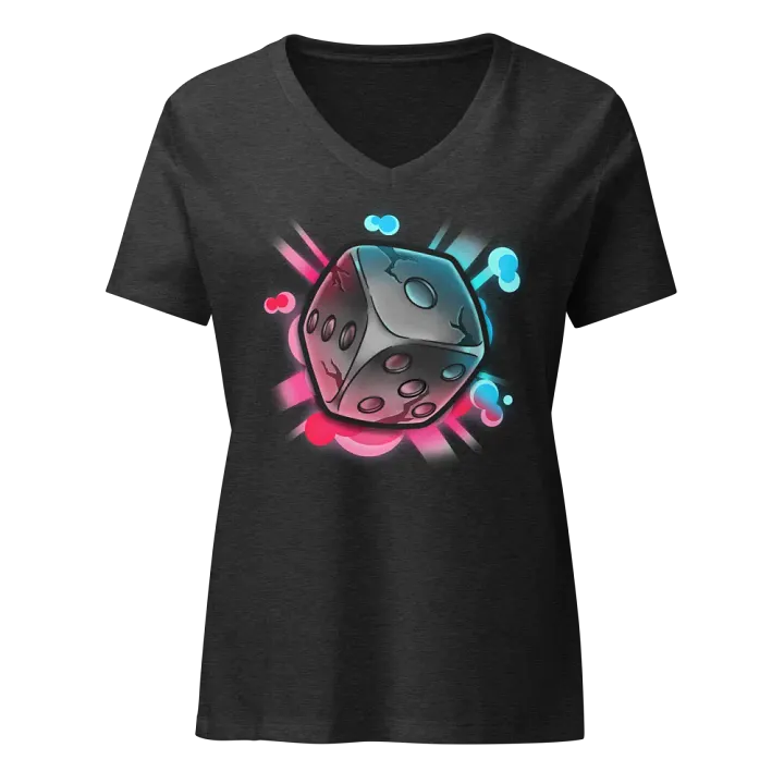 Roll1ToExplode Brand Womens V-Neck Shirt product image (3)