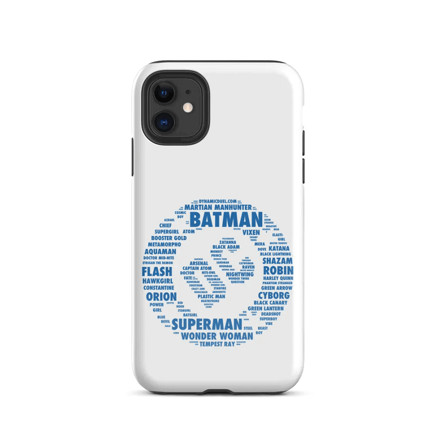DC Names iPhone Case product image (2)