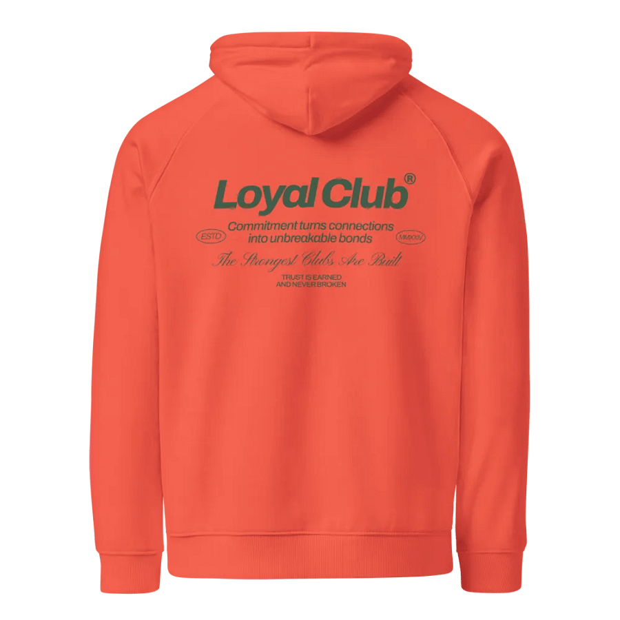 Loyal Club Unisex Eco Raglan Hoodie product image (3)