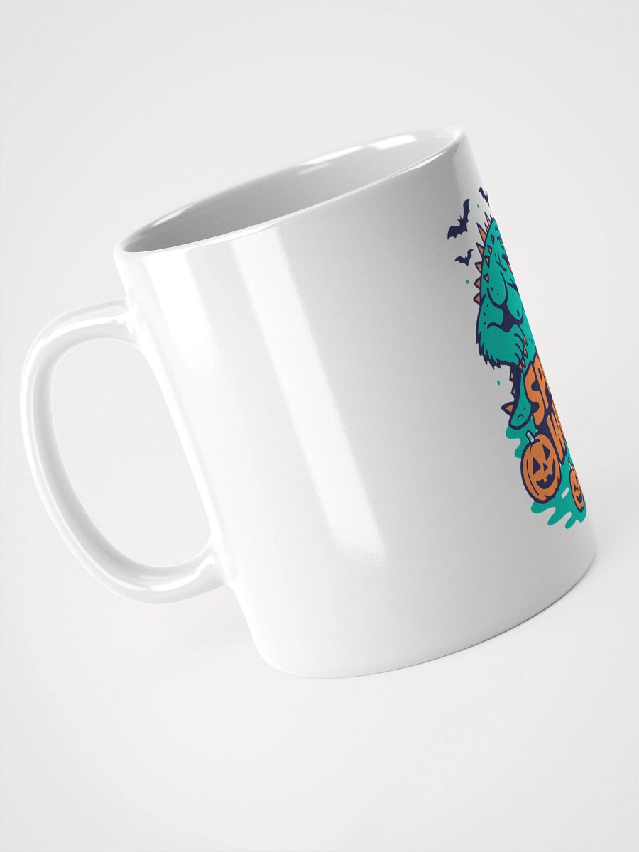 Halloween Monster Spins the World Glossy Mug product image (9)