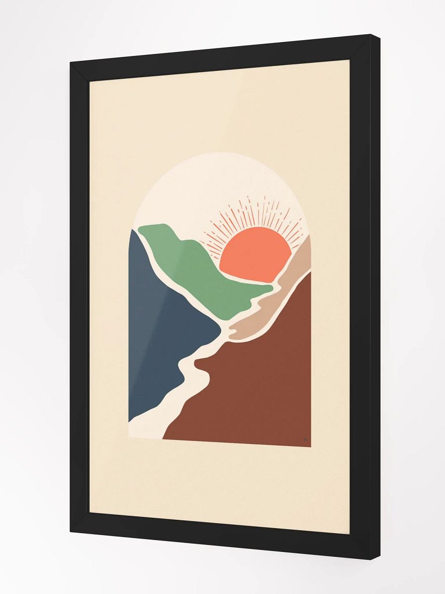 Rising Sun Serenity Framed Poster product image (12)