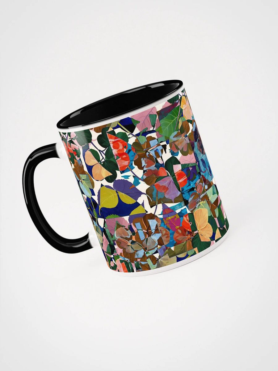Vibrant Leaf Collage Ceramic Mug product image (42)
