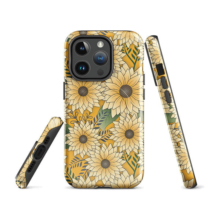 Sunflower Serenade MagSafe® iPhone® Tough Case product image (1)
