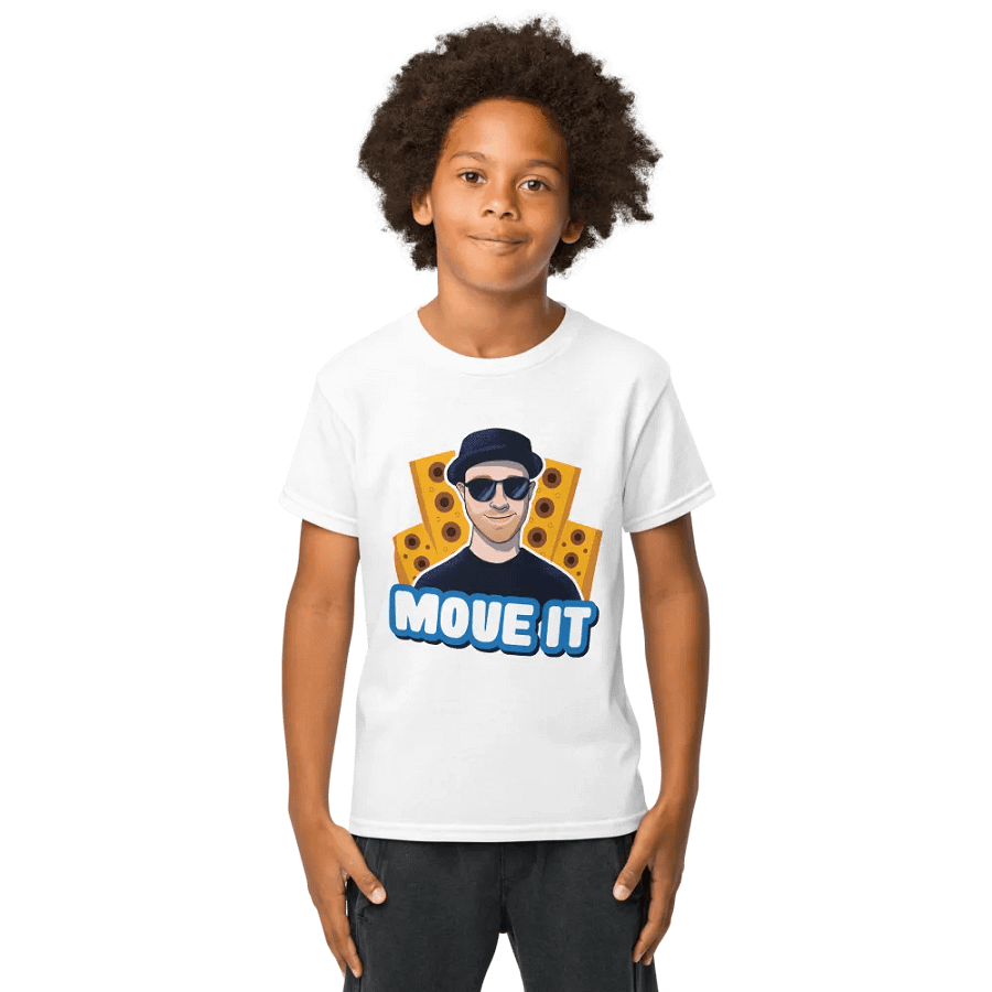 "Move It" Kids T-Shirt V2 | DJ Raphi product image (1)