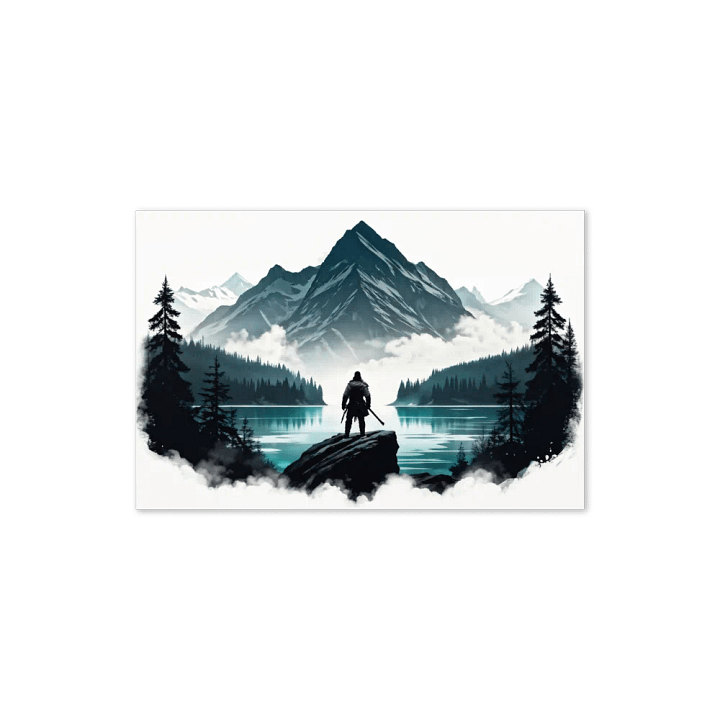 Greeting Card - Mountain View product image (1)