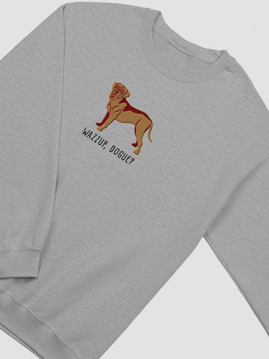 Wazzup, Dogue Sweatshirt (Embroidered) of a Dogue de Bordeaux product image (12)