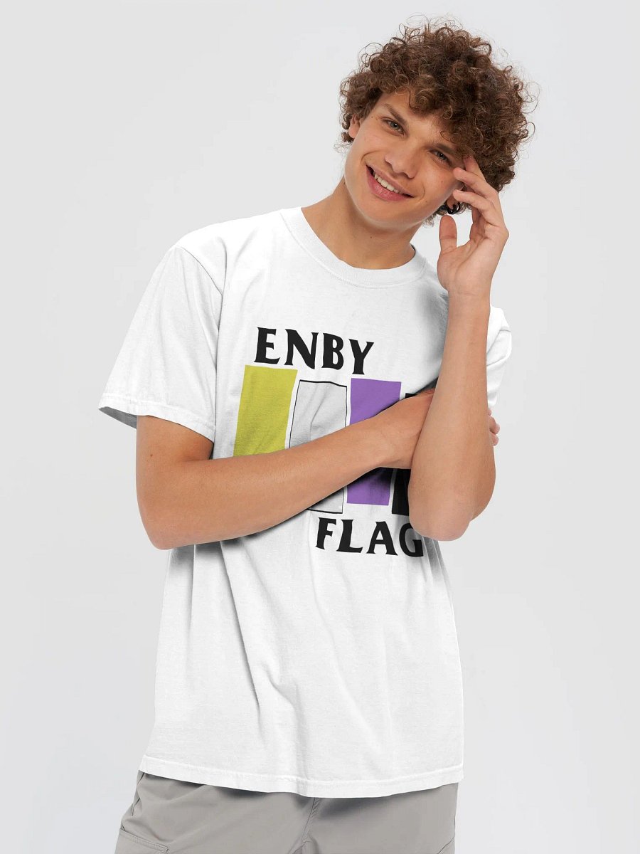 Black Flag Non-Binary Pride Parody TShirt product image (5)