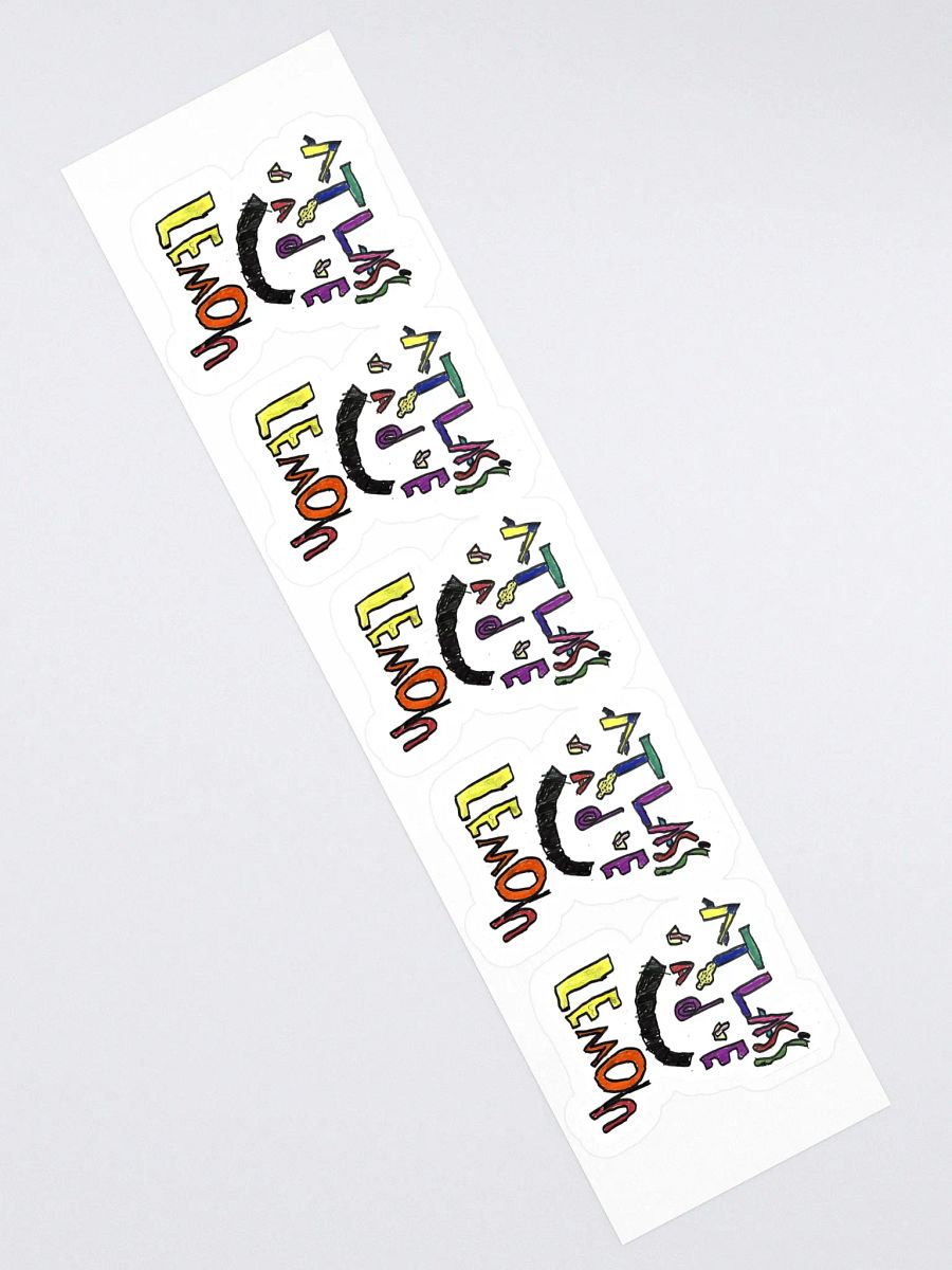 Atlas's Lemonade Kiss Cut Stickers (Set of 5) product image (2)