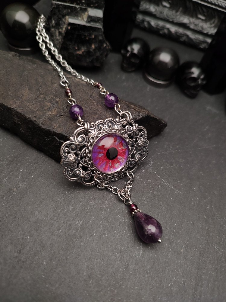 Eye Painted Amulet - VioletFlare product image (3)