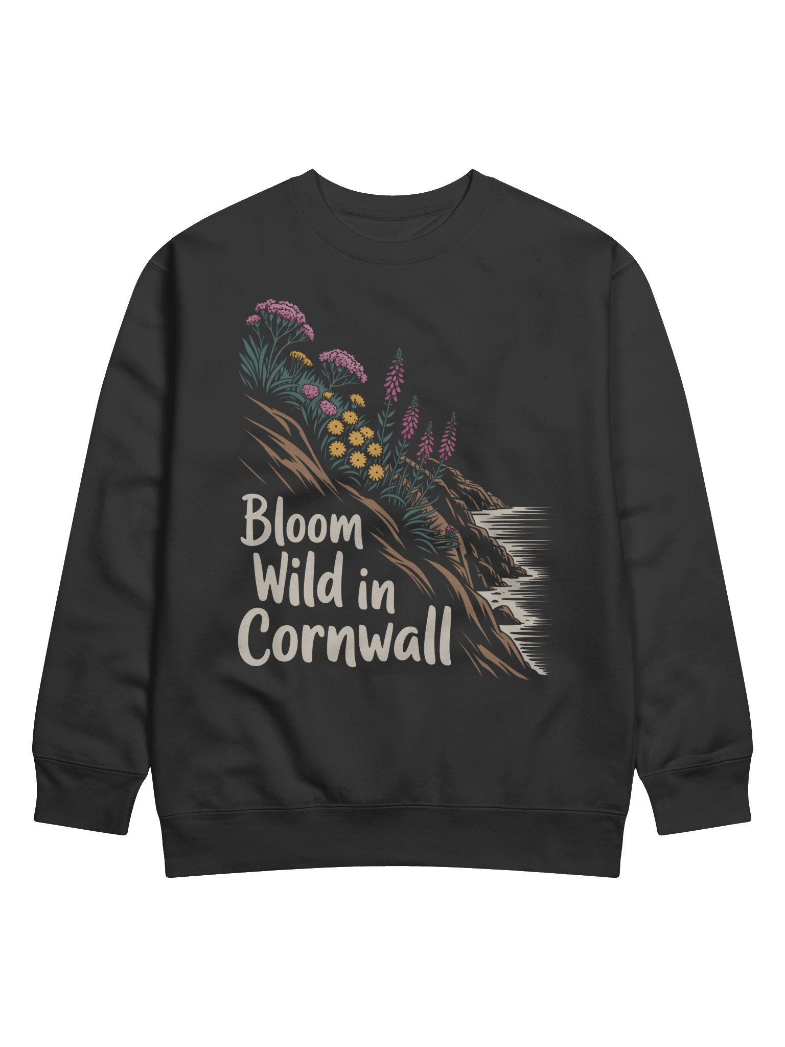 Bloom Wild in Cornwall - Premium Sweatshirt product image (2)