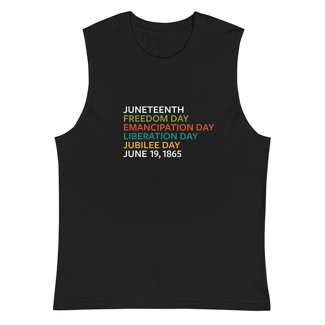 Emancipation Day Muscle Tank product image (1)