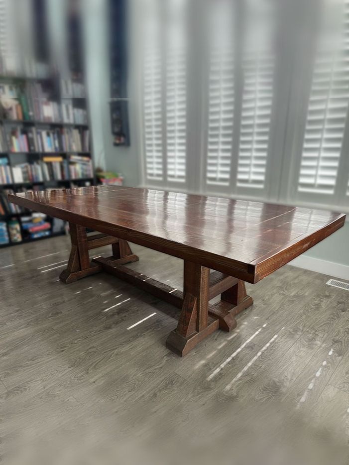 Farmhouse Dining Table Premium Plans product image (3)