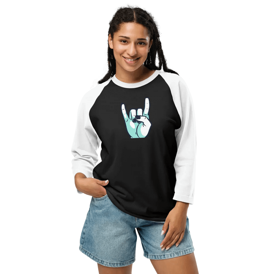 Rock Fist Jersey Raglan Tee product image (18)