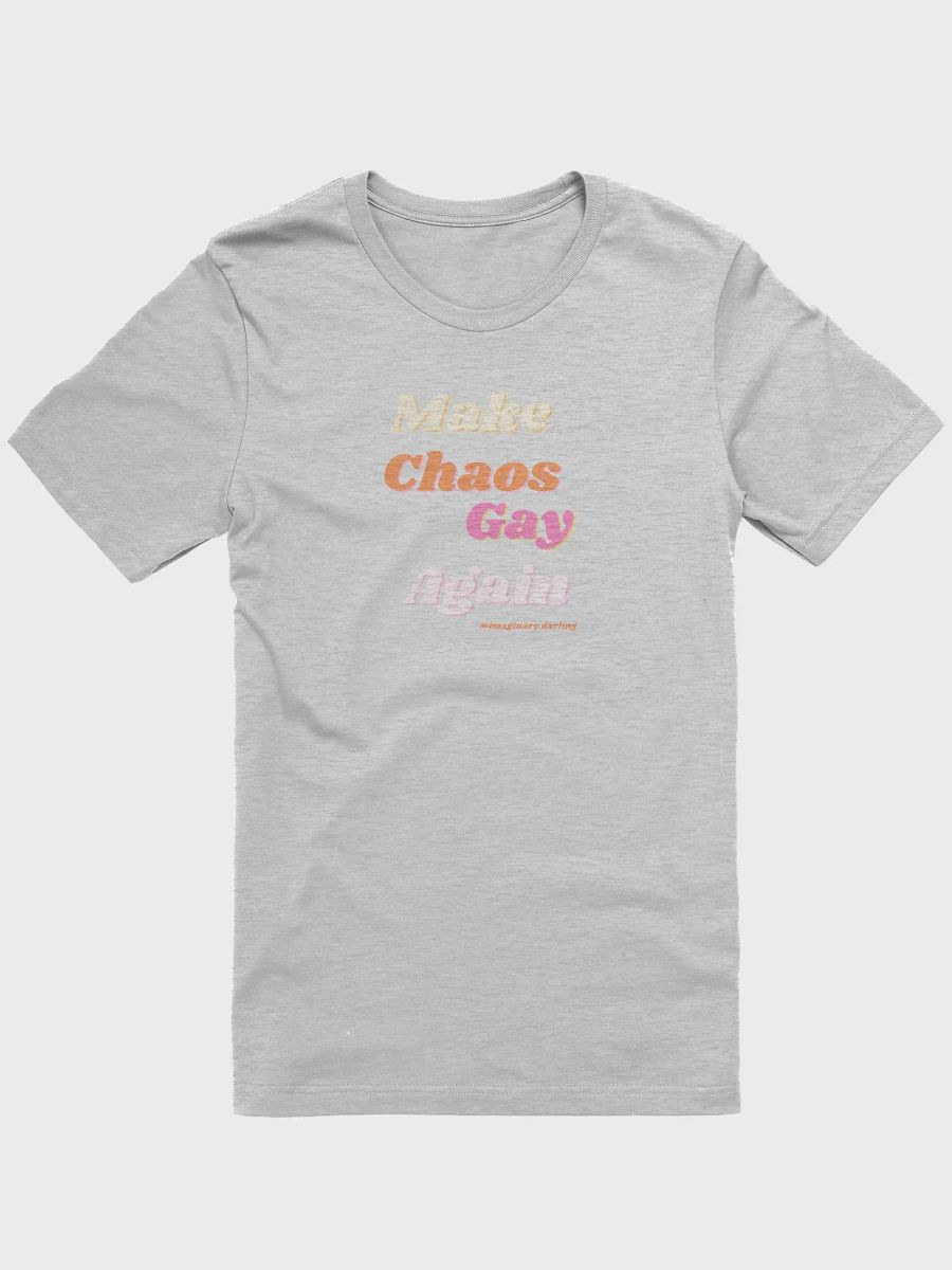 chaotic gay campaign t-shirt product image (2)