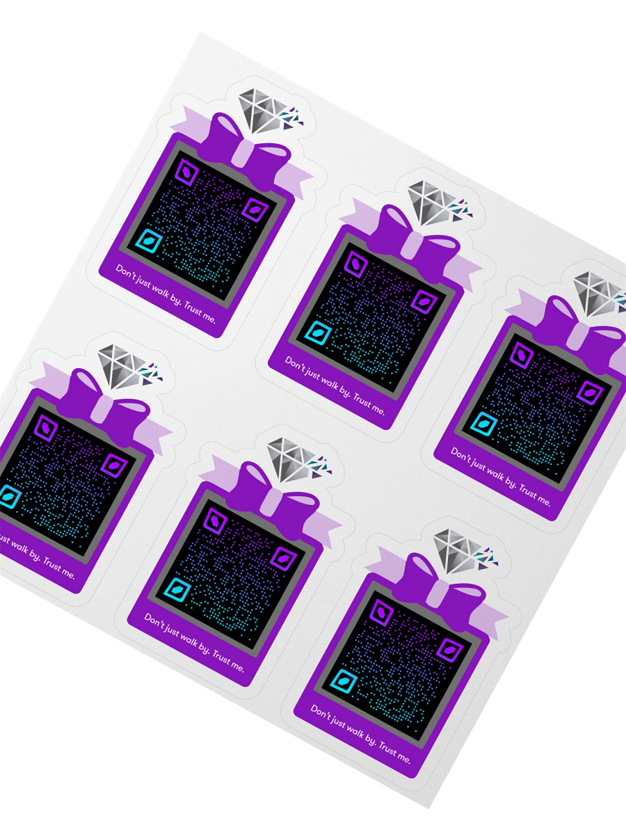 QR Code Sticker Sheet 1 - Multid Store product image (3)