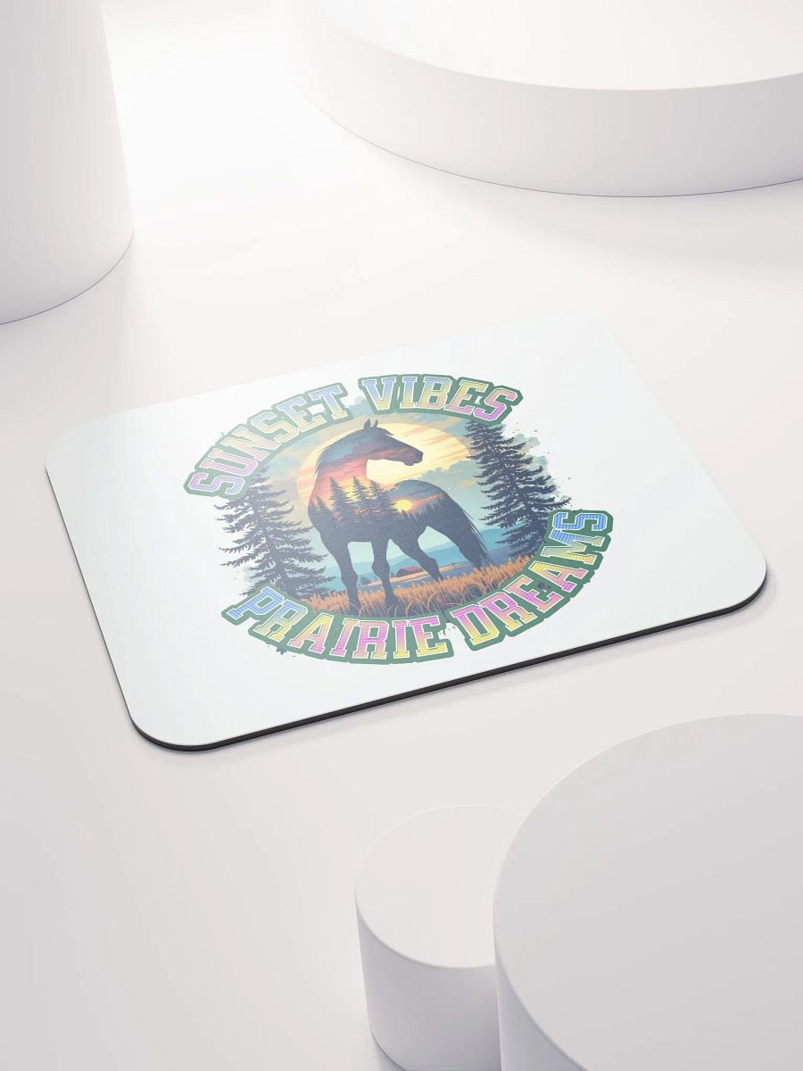 Sunset Vibes Prairie Dreams Horse Mouse Pad product image (4)