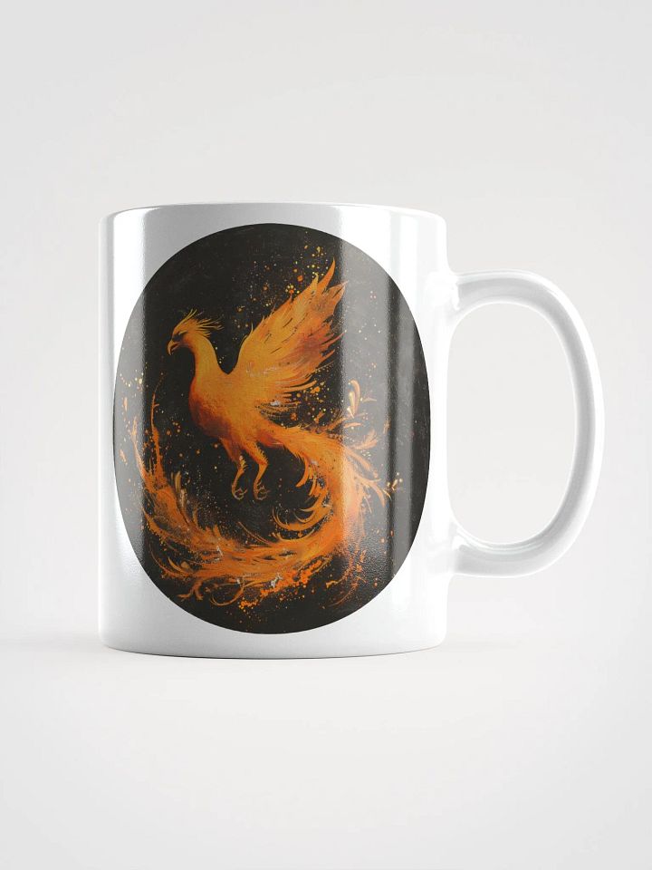 The Phoenix White Glossy Mug product image (1)