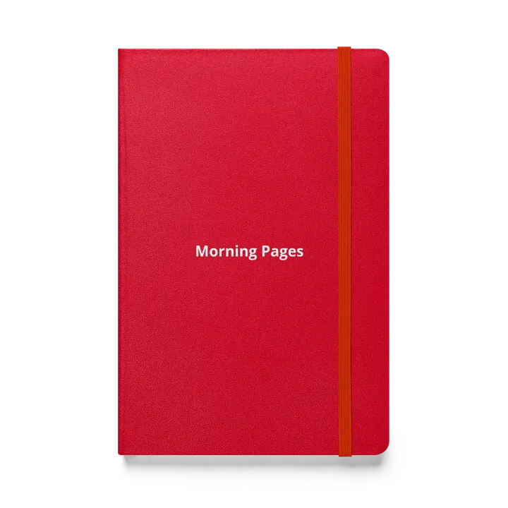 Morning Pages Notebook - Red product image (1)