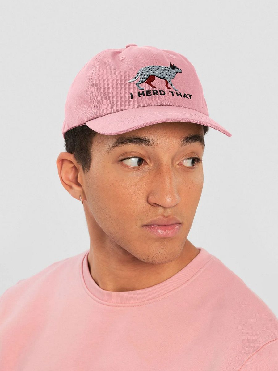 I Herd That Classic Dad Hat(Embroidered) of an Australian Cattle Dog(Blue Heeler 2) product image (27)