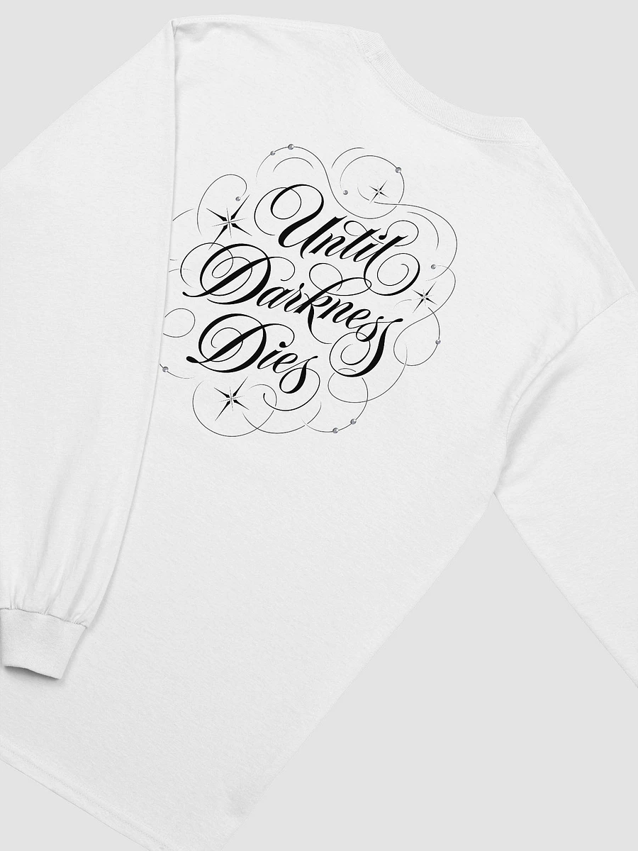 Until Darkness Dies (swirls design) Cotton Long Sleeve T-Shirt product image (28)