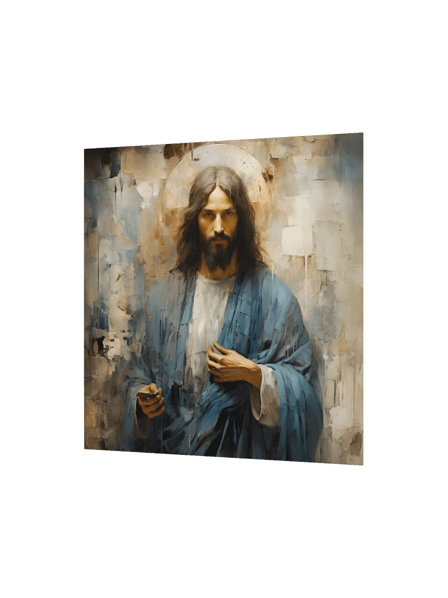 Jesus Christ Inspirational Wall Art Poster | Divine Portrait for Home & Church Decor product image (7)