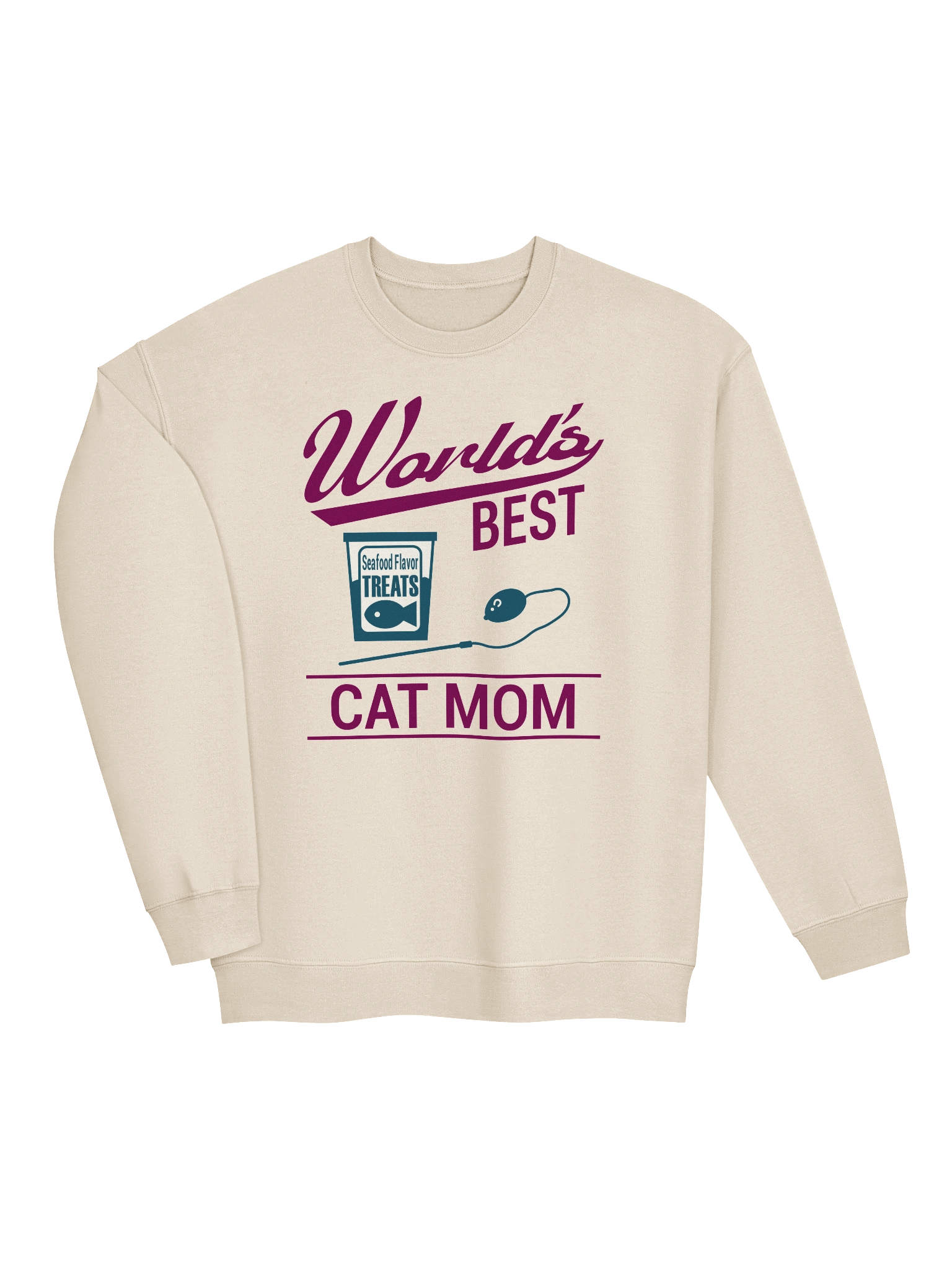 World's Best Cat Mom - Unisex Adult Sweatshirt product image (23)