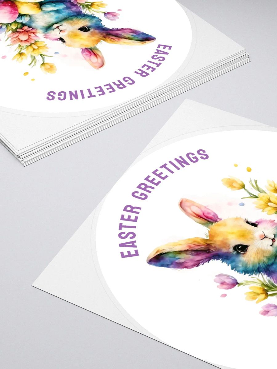 Colorful Easter Bunny Greetings product image (5)