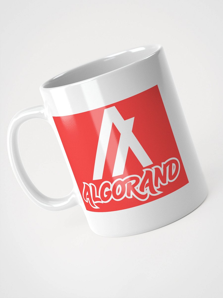 Algorand White Glossy Mug product image (7)